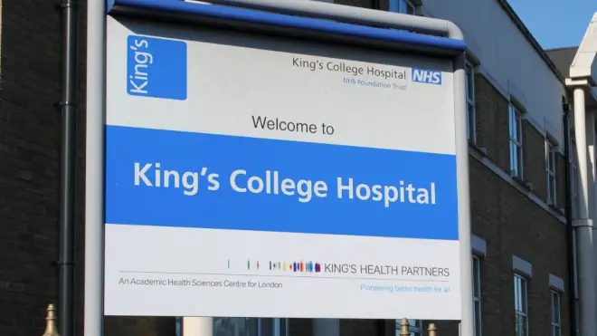 King's College Hospital is in partial lockdown after two patients tested positive for coronavirus