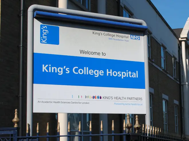 King's College Hospital is in partial lockdown after two patients tested positive for coronavirus