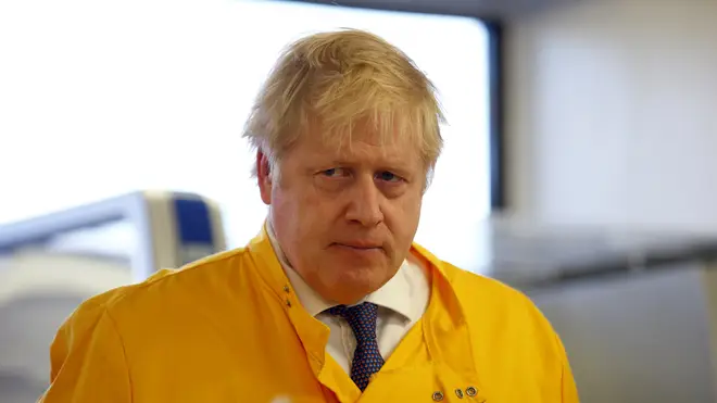 Boris Johnson is encouraging people to wash their hands