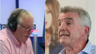 Nick Ferrari received this call from an angry RyanAir pilot