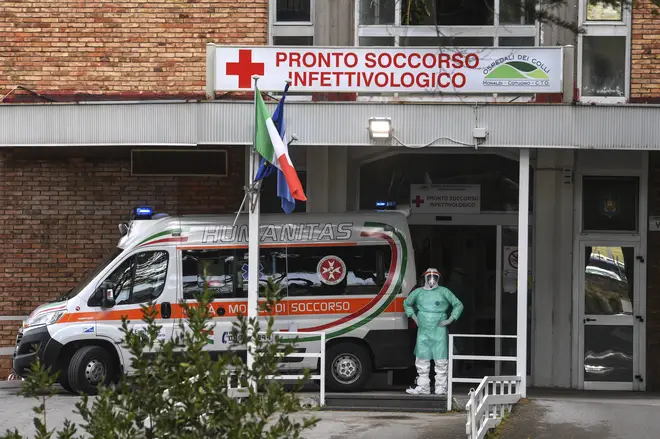 Italy is by far the worst-affected country in Europe for Covid-19