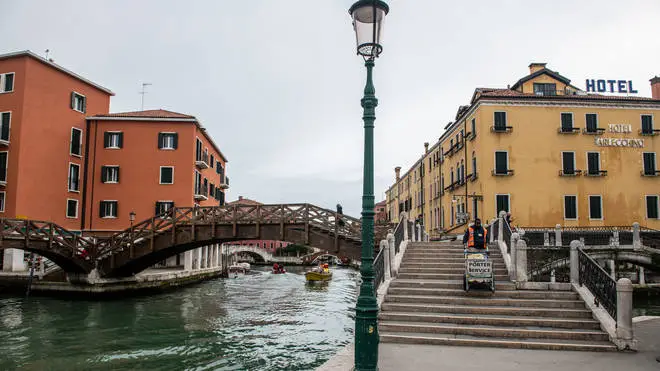Venice was deserted amid the outbreak