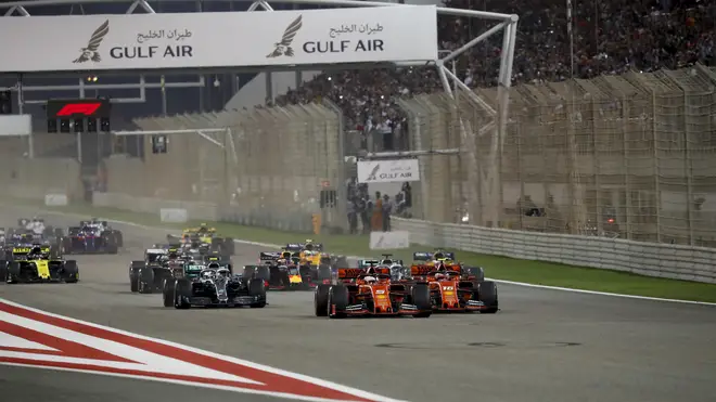 The second round of the Formula One season will take place behind closed doors