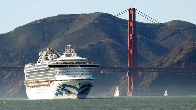 File photo: The Grand Princess is due to dock in Oakland, California, on Monday