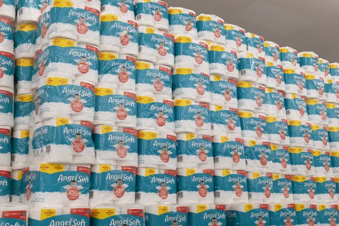Supermarkets have rationed sales of toilet paper and hand sanitisers