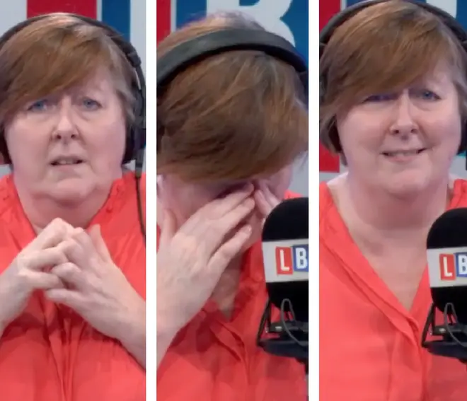 Shelagh Fogarty's fear of snakes became very apparent during an RSPCA interview