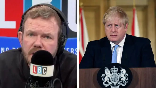 James O'Brien spoke about Boris Johnson's response to coronavirus