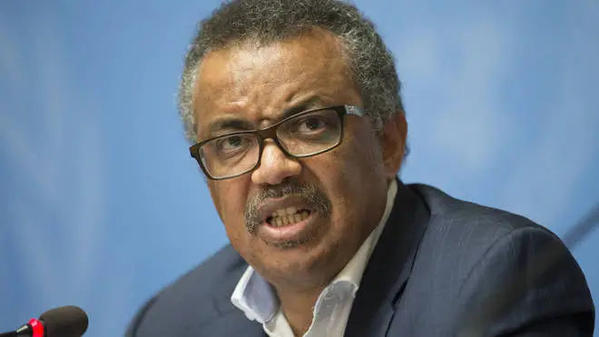 Tedros Adhanom Ghebreyesus has also slammed governments for not doing enough to stem the spread