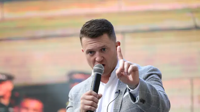 The case against Tommy Robinson was brought after a video of Jamal Hijaz went viral