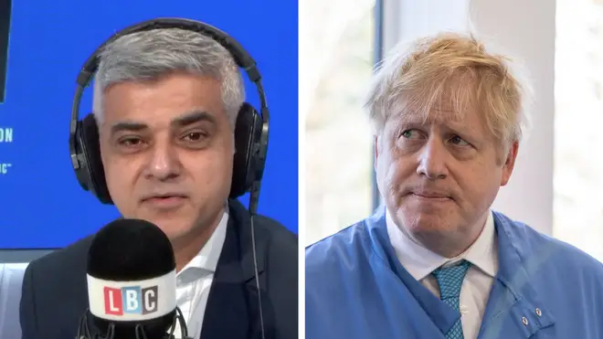 Sadiq Khan praised Boris Johnson's response to coronavirus