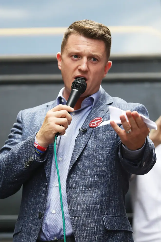 The case against Tommy Robinson was brought after a video of Jamal Hijaz went virall