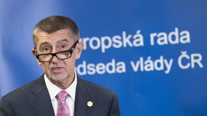 Czech Prime Minister Andrej Babiš made the announcement to close borders on Friday