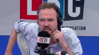 A teary, angry James O'Brien discussing abuse at Ampleforth school
