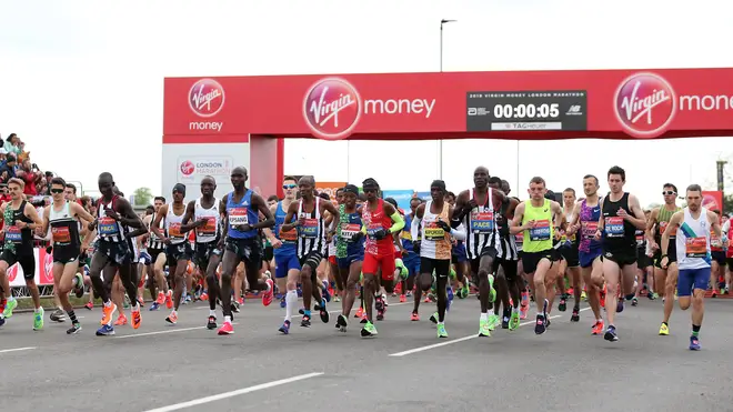 The London marathon was earlier postponed until October due to the outbreak