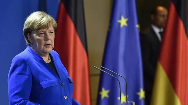German Chancellor Angela Merkel said citizens of Switzerland, Liechtenstein, the United Kingdom and Norway are exempt.