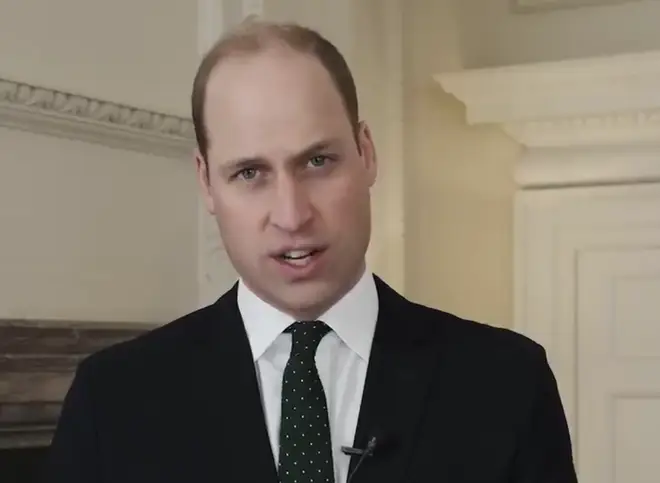 The Duke is the first member of the royals to speak out about Covid-19
