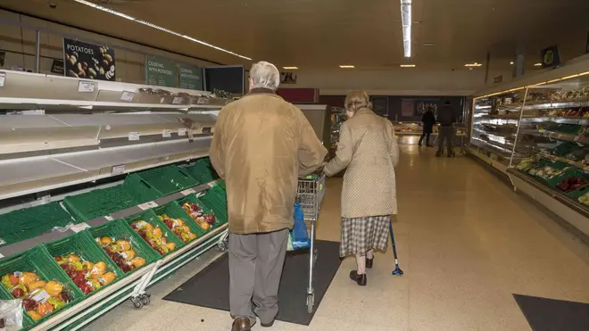 Supermarkets have experienced stock shortages