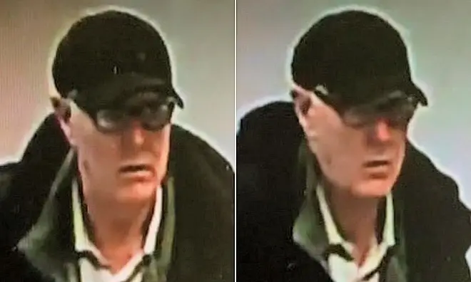 Sussex Police want to identify this man in connection to 15 charity box thefts