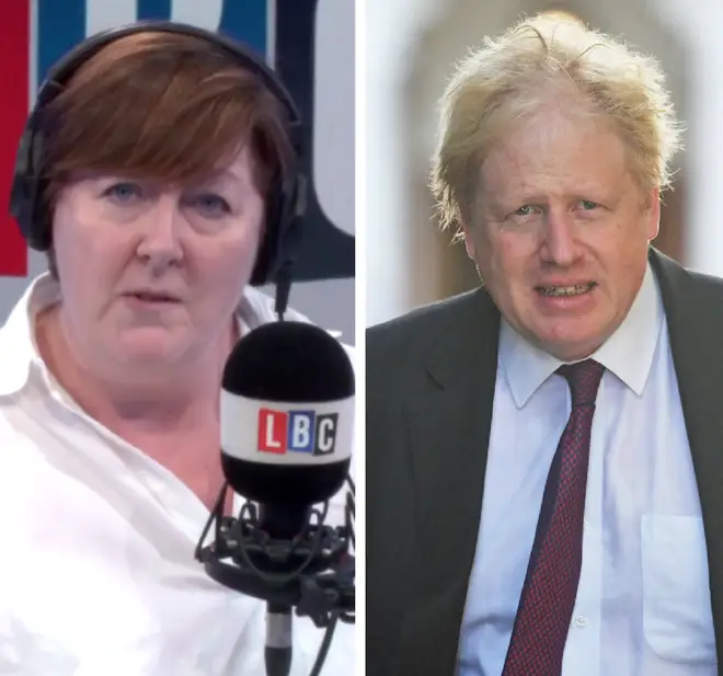 Shelagh Fogarty Boris Johnson