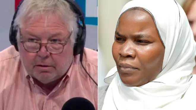 Nick Ferrari was angry at the doctor defending Dr Bawa-Garba