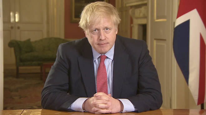 Boris Johnson announced new measures to combat the coronavirus