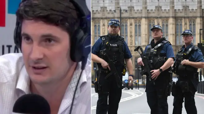 Tom Swarbrick praised the bravery of the police