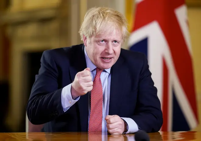 Boris Johnson announced the measures on Monday evening