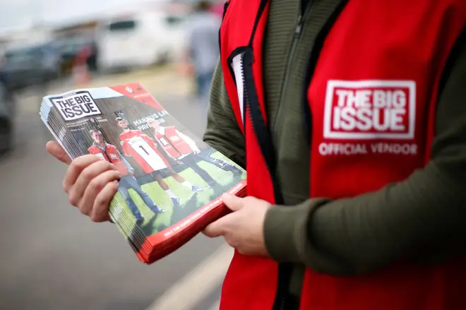 The Big Issue helps to give vulnerable people in society an income