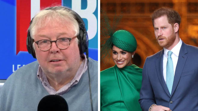 Nick Ferrari was shocked by Harry and Meghan's decision to move to Los Angeles