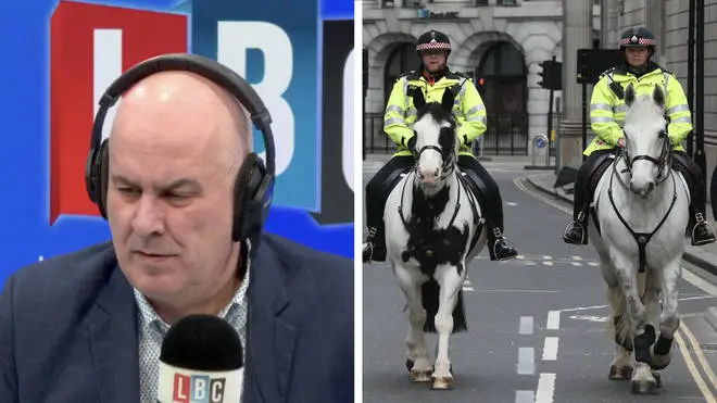 The former crime commissioner made the remark to LBC