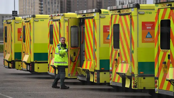 Paramedic's are on the frontline of the fight against the virus