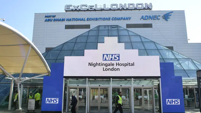 The Nightingale Hospital at London's ExCel Centre will open this week