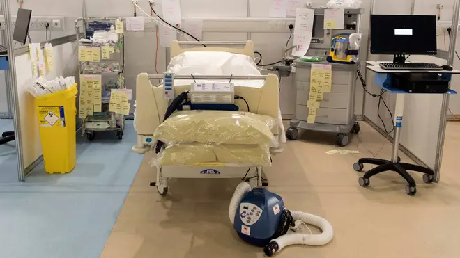 Brand new equipment has been set up inside the huge hospital