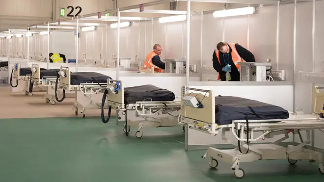 The facility holds 4,000 beds