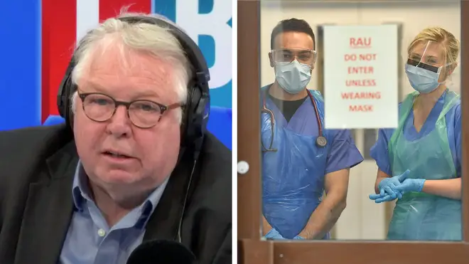 Nick Ferrari heard from the BMA that doctors feel abandoned by the government