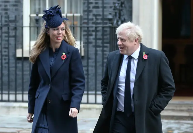 The Prime Minister's pregnant fiancee Carrie Symonds has been self-isolating after also experiencing symptoms