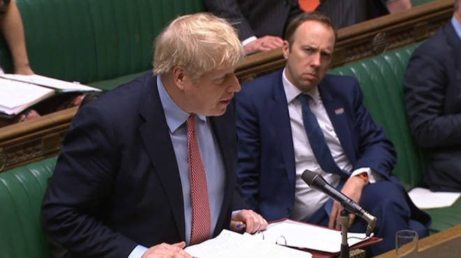 Boris Johnson confirmed he had coronavirus at the end of March
