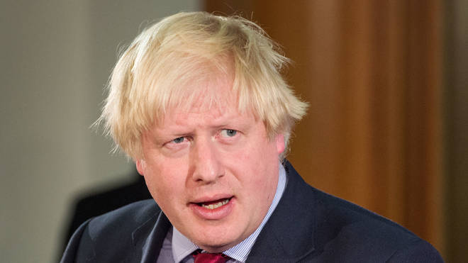 File photo: Prime Minister Boris Johnson was moved to ICU on Monday