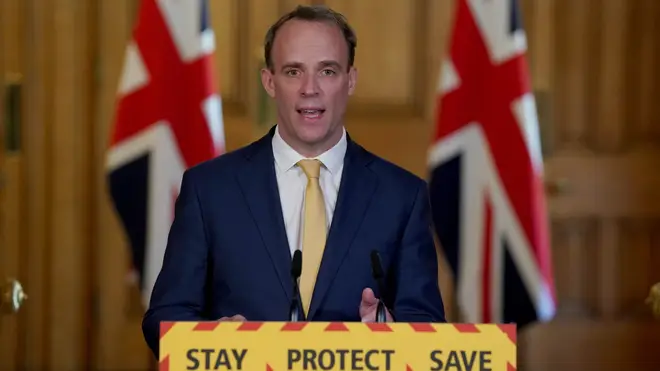 Dominic Raab is deputising for the PM while he remains in hospital