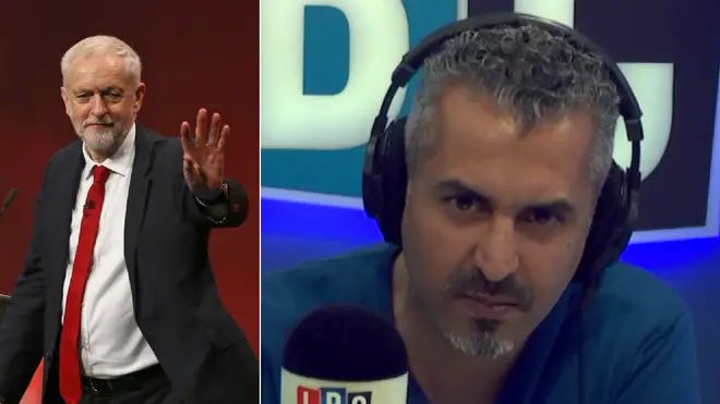 Maajid Nawaz didn't hold back with his comments on the Labour Party