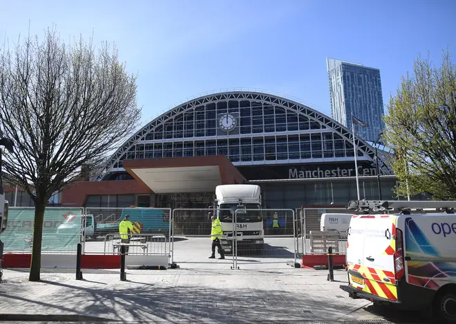 Nightingale North West is being built inside Manchester's exhibition hall