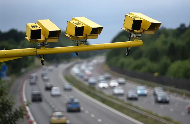 The man was caught speeding on the M25 (file picture)