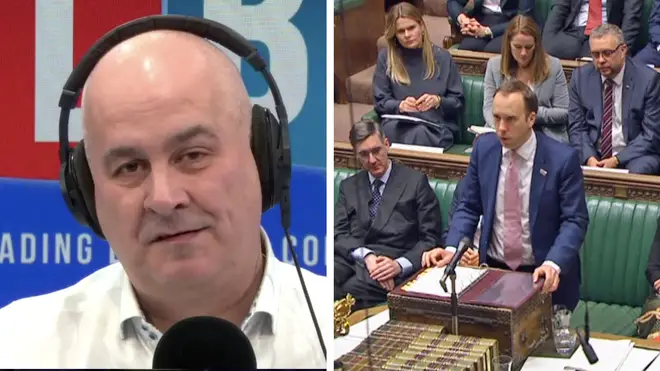 Iain Dale told a caller that MPs should not have to take a paycut