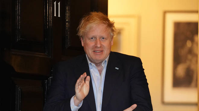 Mr Johnson was last seen in public two weeks ago during a "clap for carers" event