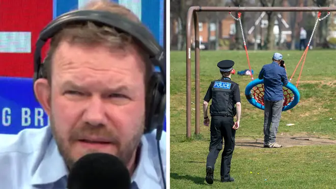 James O'Brien had strong words for this caller about breaking the lockdown