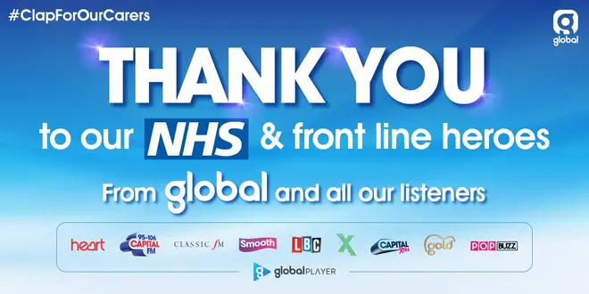 Thank you for joining us in clapping for our NHS heroes