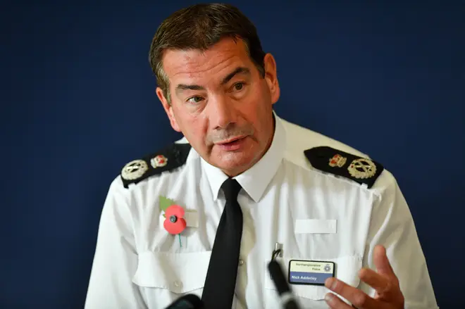 Chief Constable Nick Adderly has since backtracked