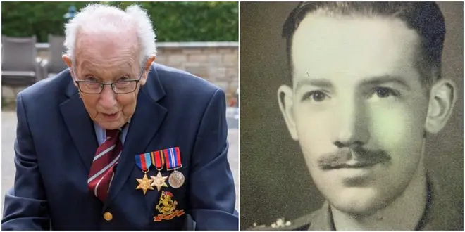 Tom Moore, 99, has raised over £2 million for the NHS