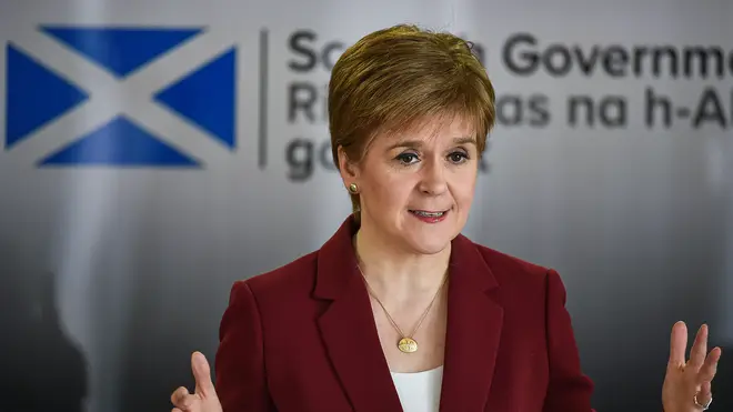 Nicola Sturgeon has confirmed a number of people have died in care homes in Scotland