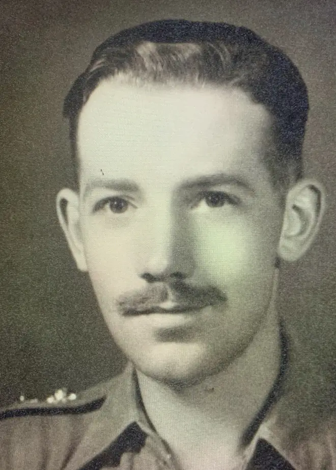 Mr Moore was formally a Captain in the army during WW2